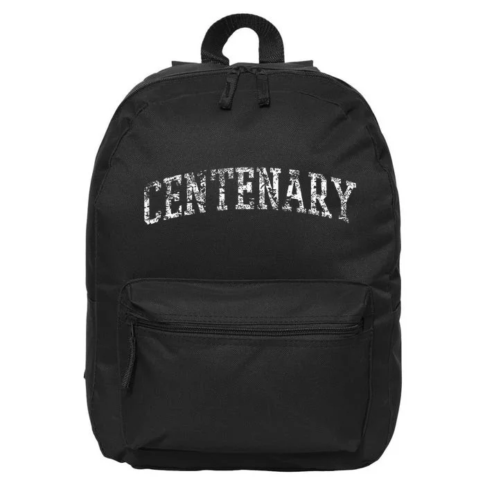 Centenary Athletic Arch College University Alumni 16 in Basic Backpack