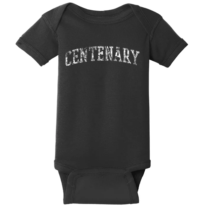 Centenary Athletic Arch College University Alumni Baby Bodysuit