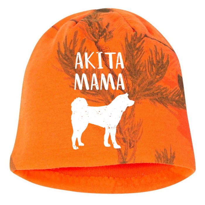 Cool Akita Art Women Akita Mom Owner Pet Lover Akita Inu Dog Kati - Camo Knit Beanie