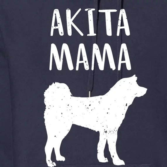 Cool Akita Art Women Akita Mom Owner Pet Lover Akita Inu Dog Premium Hoodie