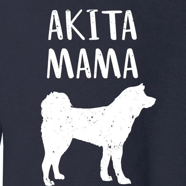 Cool Akita Art Women Akita Mom Owner Pet Lover Akita Inu Dog Toddler Sweatshirt