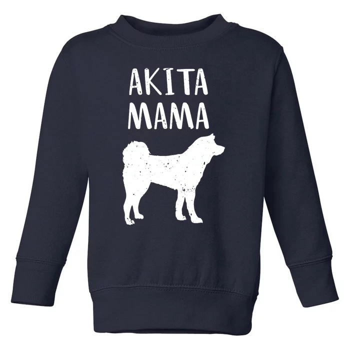 Cool Akita Art Women Akita Mom Owner Pet Lover Akita Inu Dog Toddler Sweatshirt