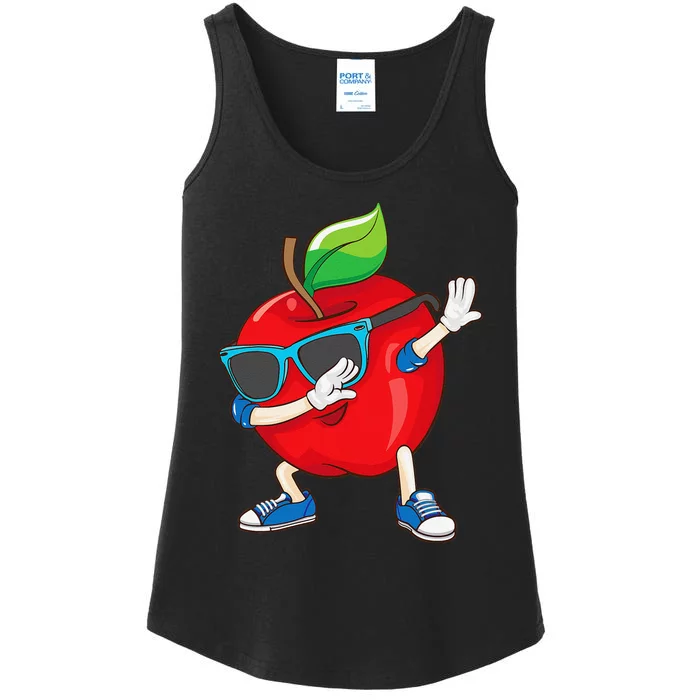 Cool Apple Art Apple Picking Apple Lover Gift Ladies Essential Tank