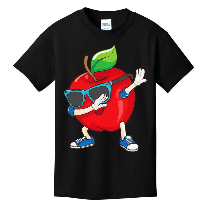 Cool Apple Art Apple Picking Apple Lover Gift Kids T-Shirt