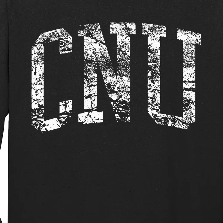 CNU Athletic Arch College University Alumni Long Sleeve Shirt