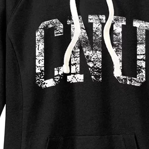 CNU Athletic Arch College University Alumni Women's Fleece Hoodie