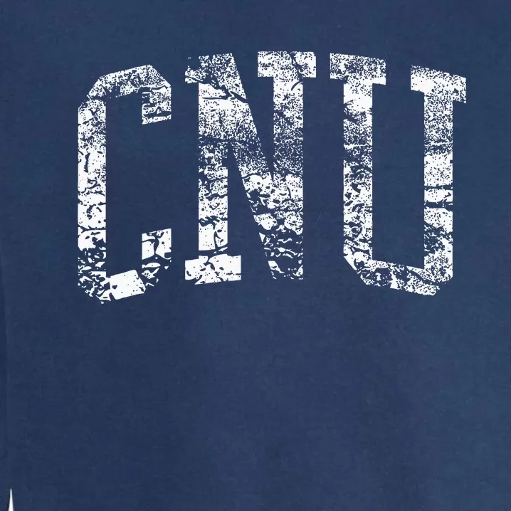 CNU Athletic Arch College University Alumni Garment-Dyed Sweatshirt