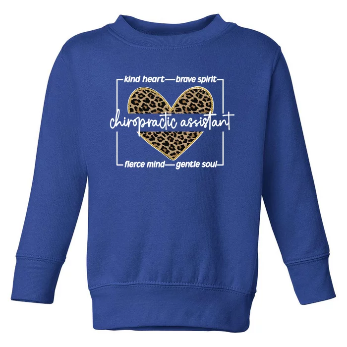 Chiropractic Assistant Appreciation Chiro Assistant Gift Toddler Sweatshirt