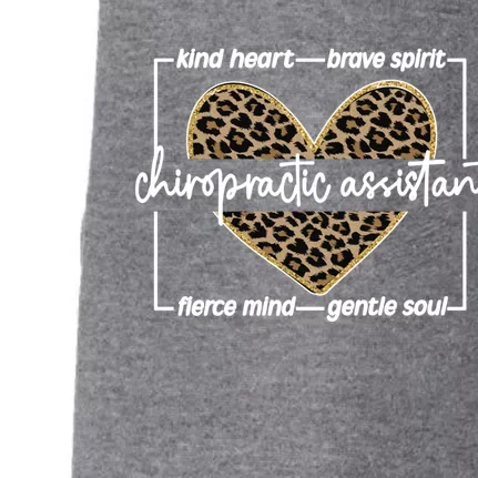 Chiropractic Assistant Appreciation Chiro Assistant Gift Doggie 3-End Fleece Hoodie