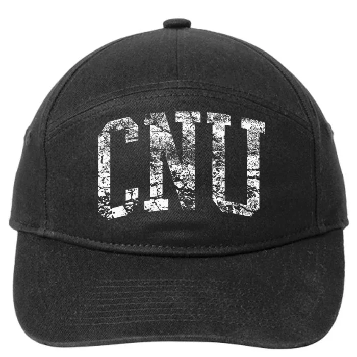 CNU Athletic Arch College University Alumni 7-Panel Snapback Hat