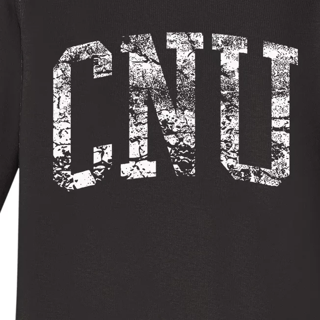 CNU Athletic Arch College University Alumni Baby Long Sleeve Bodysuit