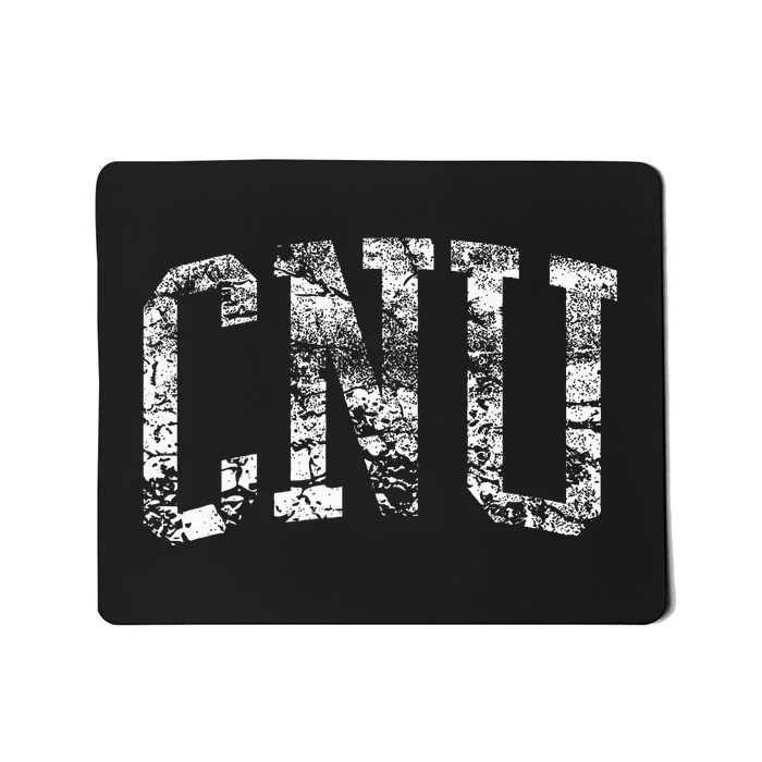 CNU Athletic Arch College University Alumni Mousepad