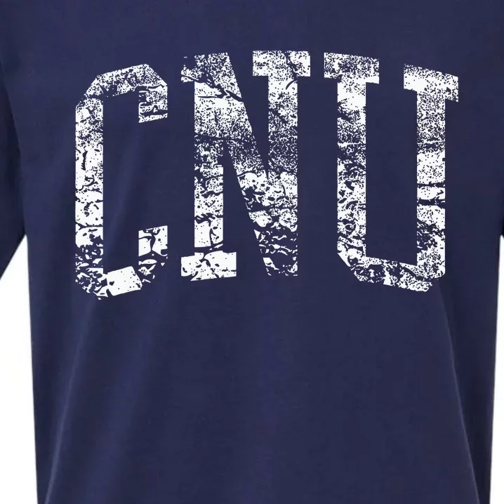 CNU Athletic Arch College University Alumni Sueded Cloud Jersey T-Shirt