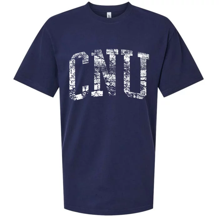 CNU Athletic Arch College University Alumni Sueded Cloud Jersey T-Shirt