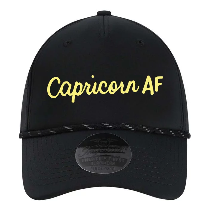 Capricorn Af Astrology Zodiac Sign December January Birthday Gift Performance The Dyno Cap