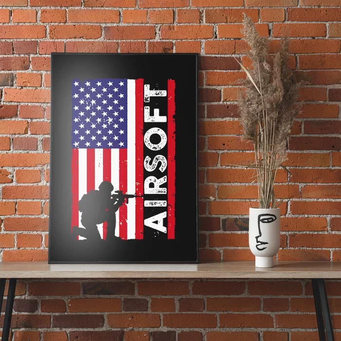 Cute Airsoft Art For Airsoft Player Airsofter Poster