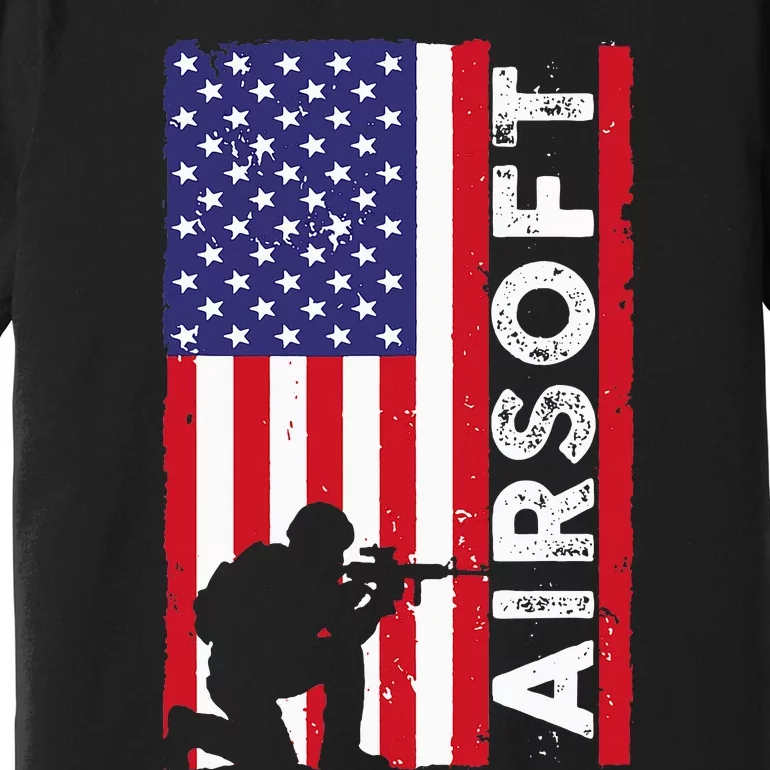 Cute Airsoft Art For Airsoft Player Airsofter Premium T-Shirt