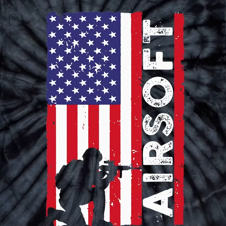 Cute Airsoft Art For Airsoft Player Airsofter Tie-Dye T-Shirt