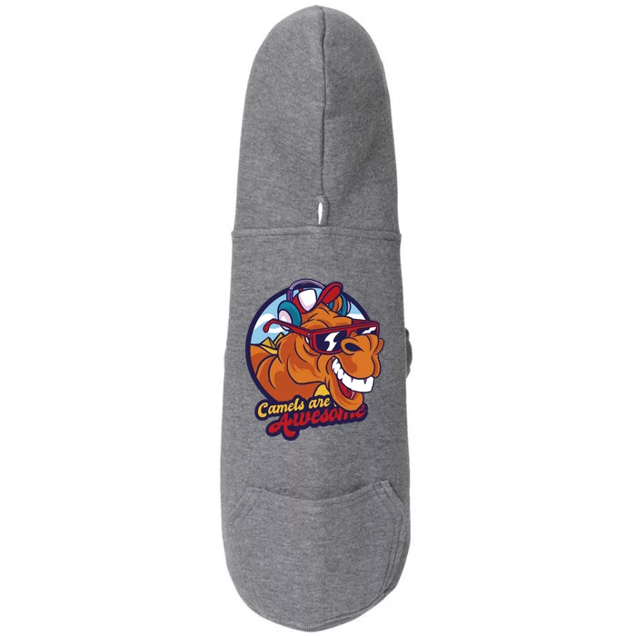 Camels Are Awesome Doggie 3-End Fleece Hoodie