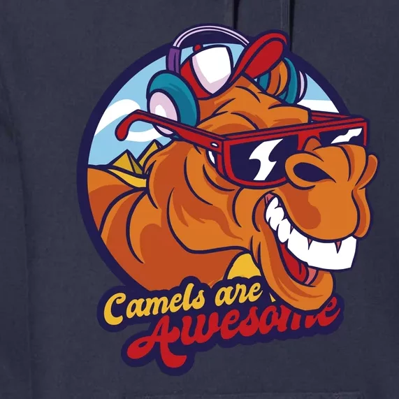 Camels Are Awesome Premium Hoodie