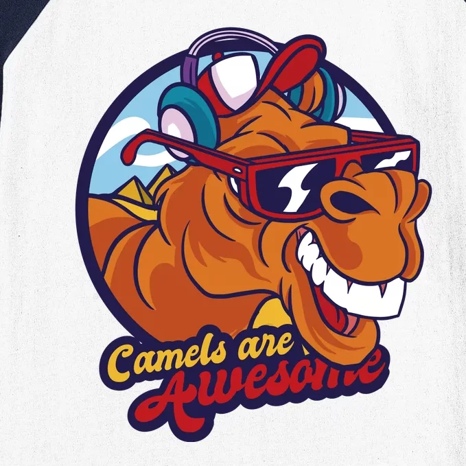 Camels Are Awesome Baseball Sleeve Shirt