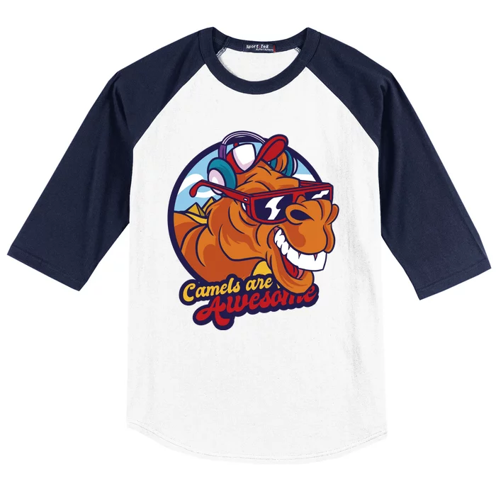 Camels Are Awesome Baseball Sleeve Shirt