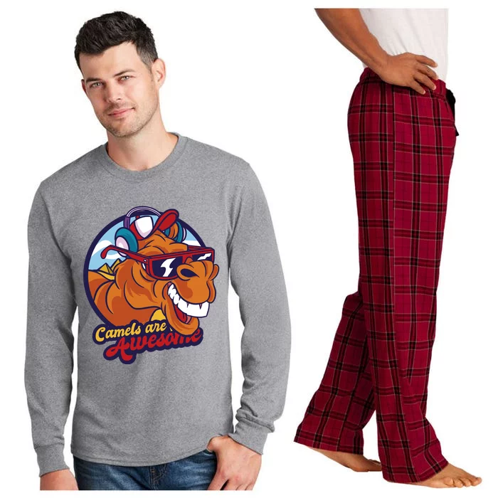 Camels Are Awesome Long Sleeve Pajama Set