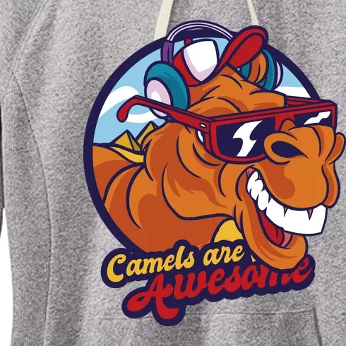 Camels Are Awesome Women's Fleece Hoodie