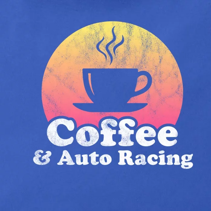 Coffee And Auto Racing Gift Zip Tote Bag