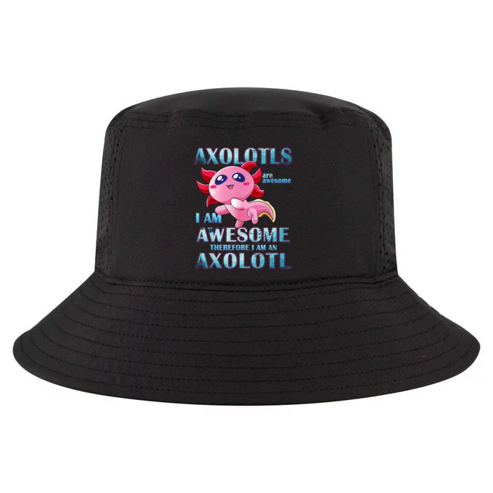 Cute Axolotl Axolotls Are Awesome Plush Pets Girls Boy Cool Comfort Performance Bucket Hat