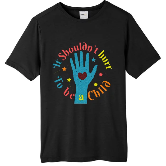 Child Abuse Awareness ChromaSoft Performance T-Shirt