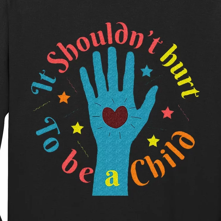 Child Abuse Awareness Tall Long Sleeve T-Shirt