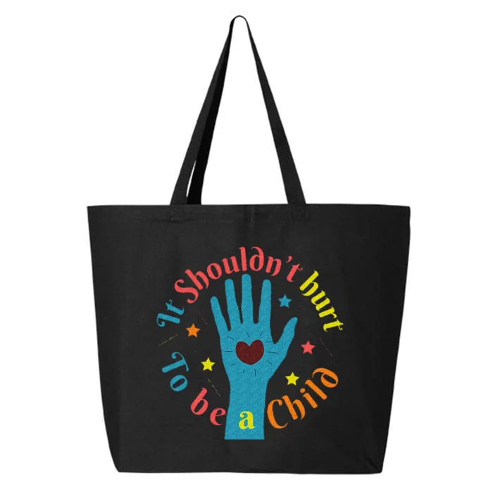 Child Abuse Awareness 25L Jumbo Tote