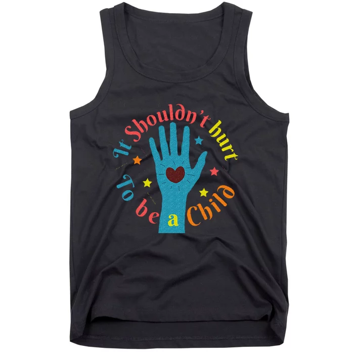 Child Abuse Awareness Tank Top