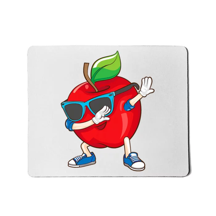 Cool Apple Art Apple Picking Apple Lover Mousepad