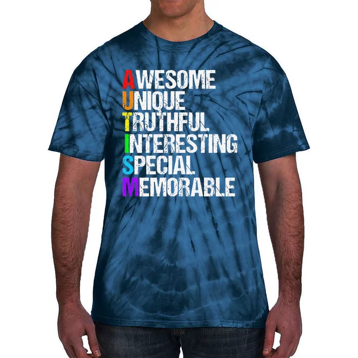 Cool Autism Awareness Premium Tie-Dye T-Shirt