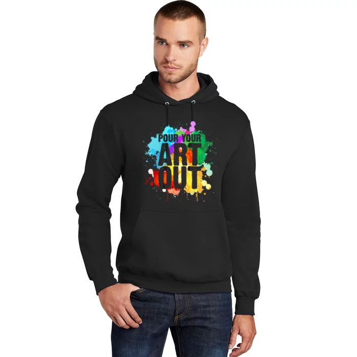 Cool Artist Art For Men Women Paint Painter Artist Painting Hoodie