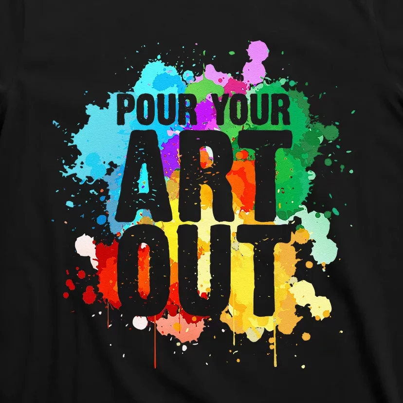 Cool Artist Art For Men Women Paint Painter Artist Painting T-Shirt