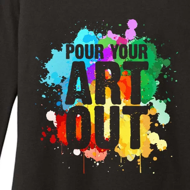 Cool Artist Art For Men Women Paint Painter Artist Painting Womens CVC Long Sleeve Shirt