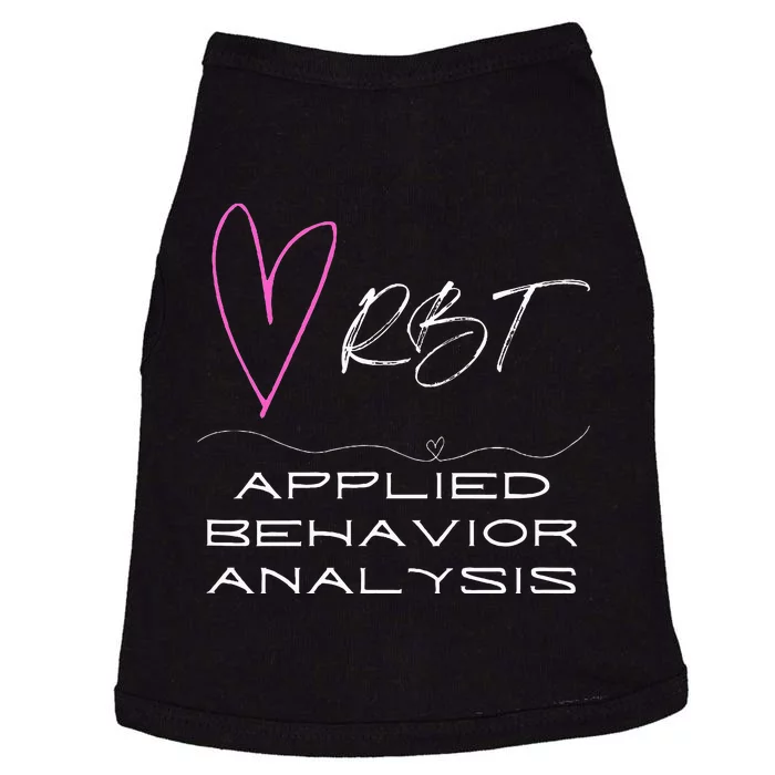 Cheerful and Adorable Design for ABA Therapist RBT Doggie Tank