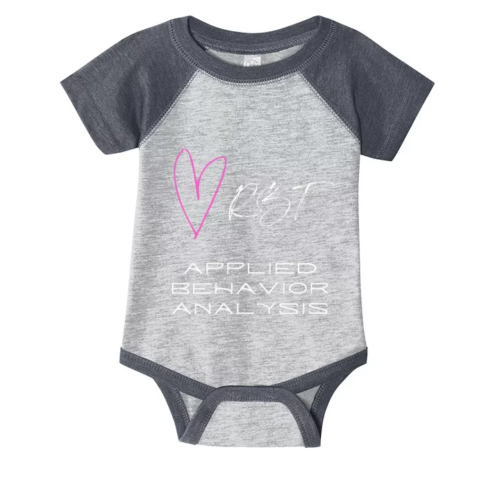 Cheerful and Adorable Design for ABA Therapist RBT Infant Baby Jersey Bodysuit