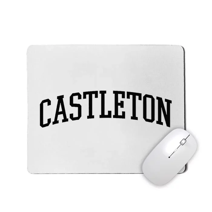 Castleton Athletic Arch College University @ Alumni Mousepad