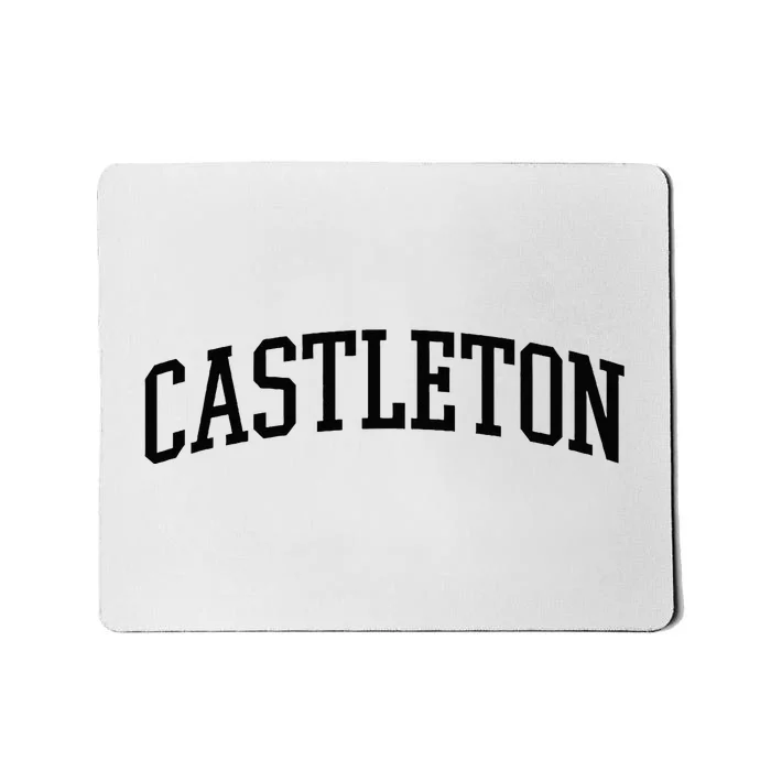 Castleton Athletic Arch College University @ Alumni Mousepad