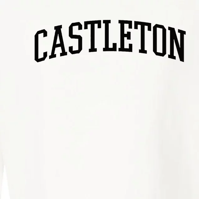 Castleton Athletic Arch College University @ Alumni Cropped Pullover Crew