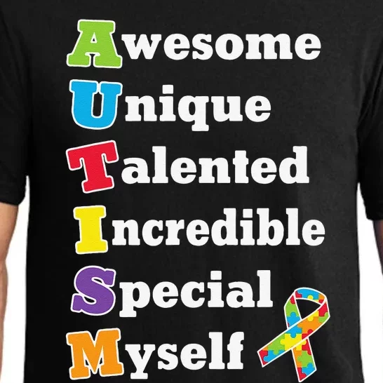 Cute Autism Acronym Awareness Pajama Set