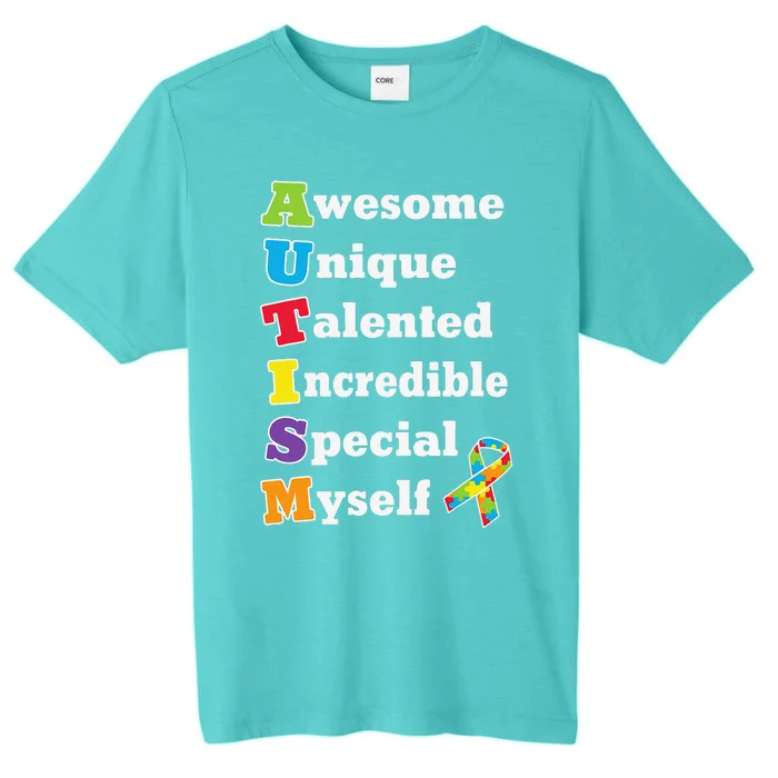 Cute Autism Acronym Awareness ChromaSoft Performance T-Shirt