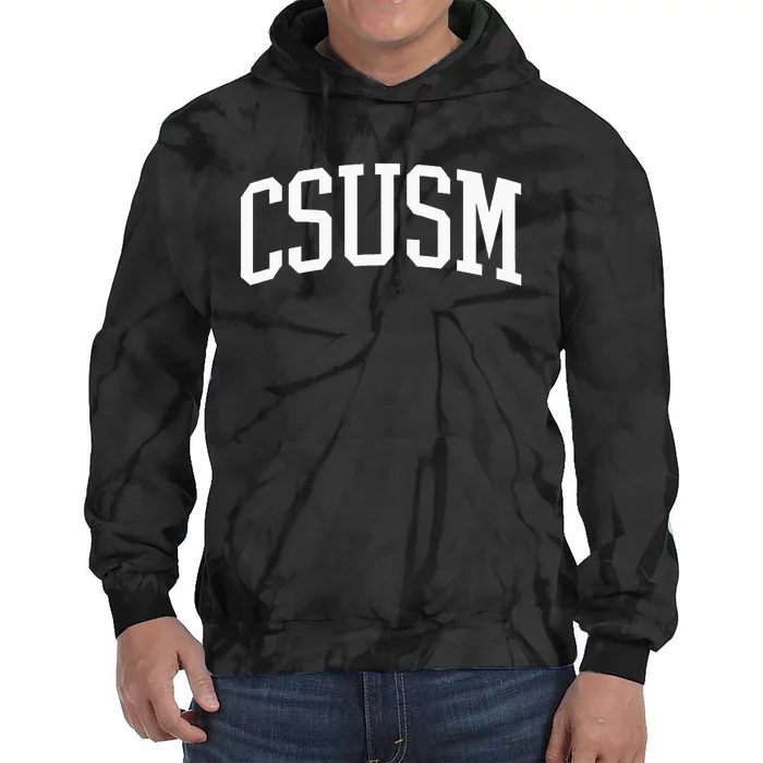 CSUSM Athletic Arch College University @ Alumni Tie Dye Hoodie