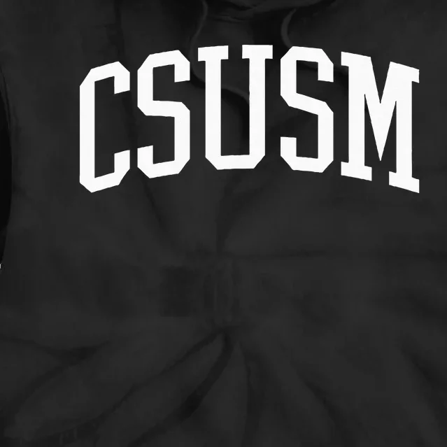 CSUSM Athletic Arch College University @ Alumni Tie Dye Hoodie