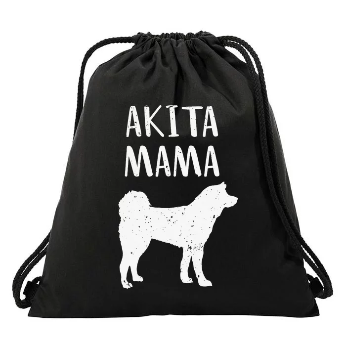 Cool Akita  Akita Mom Owner Pet Lover Drawstring Bag