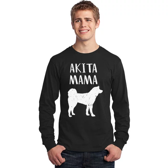 Cool Akita  Akita Mom Owner Pet Lover Tall Long Sleeve T-Shirt